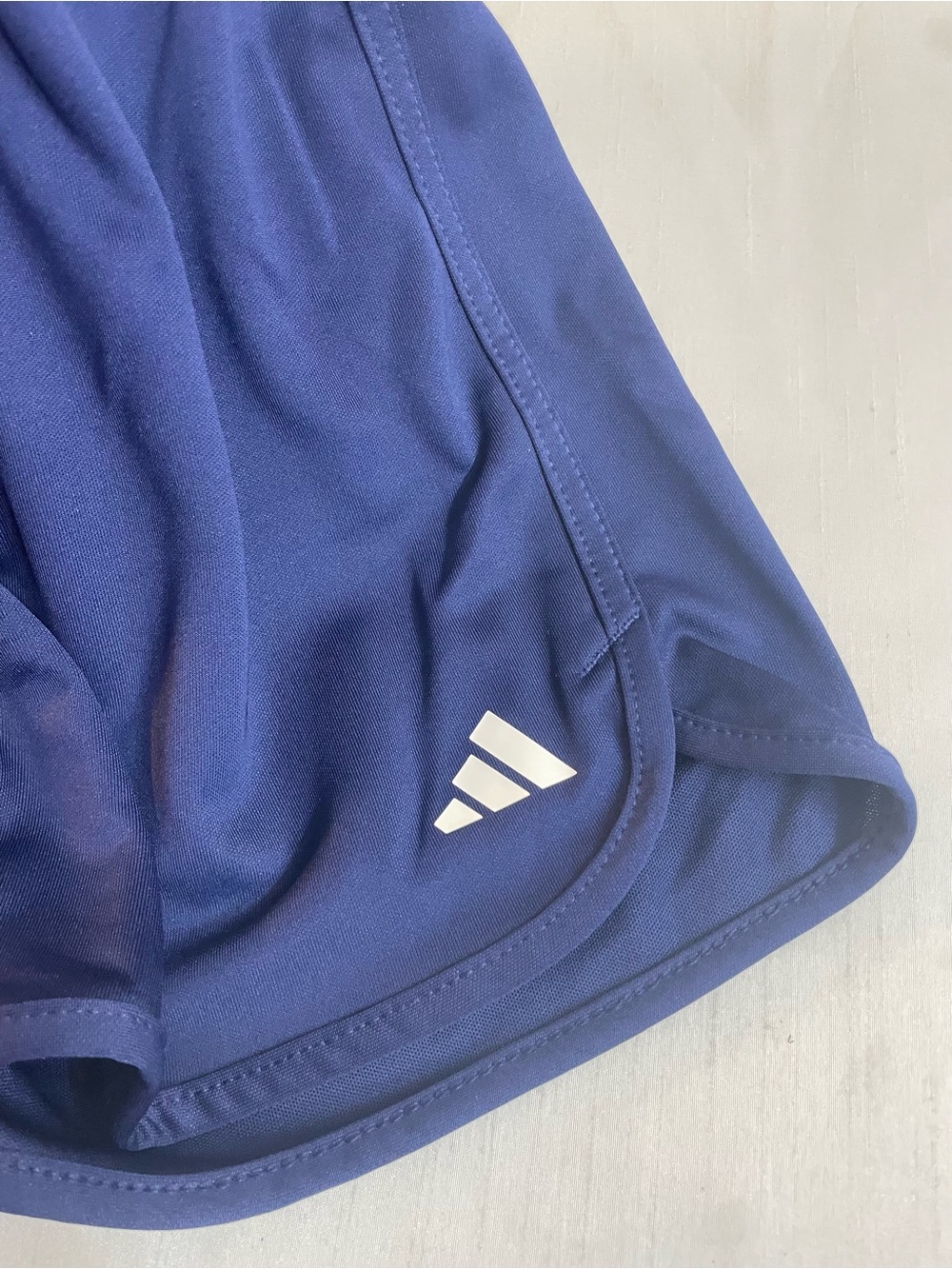 Adidas Women’s High Rise Pacer Short US L 3”  Dark Blue - Picture 14 of 14